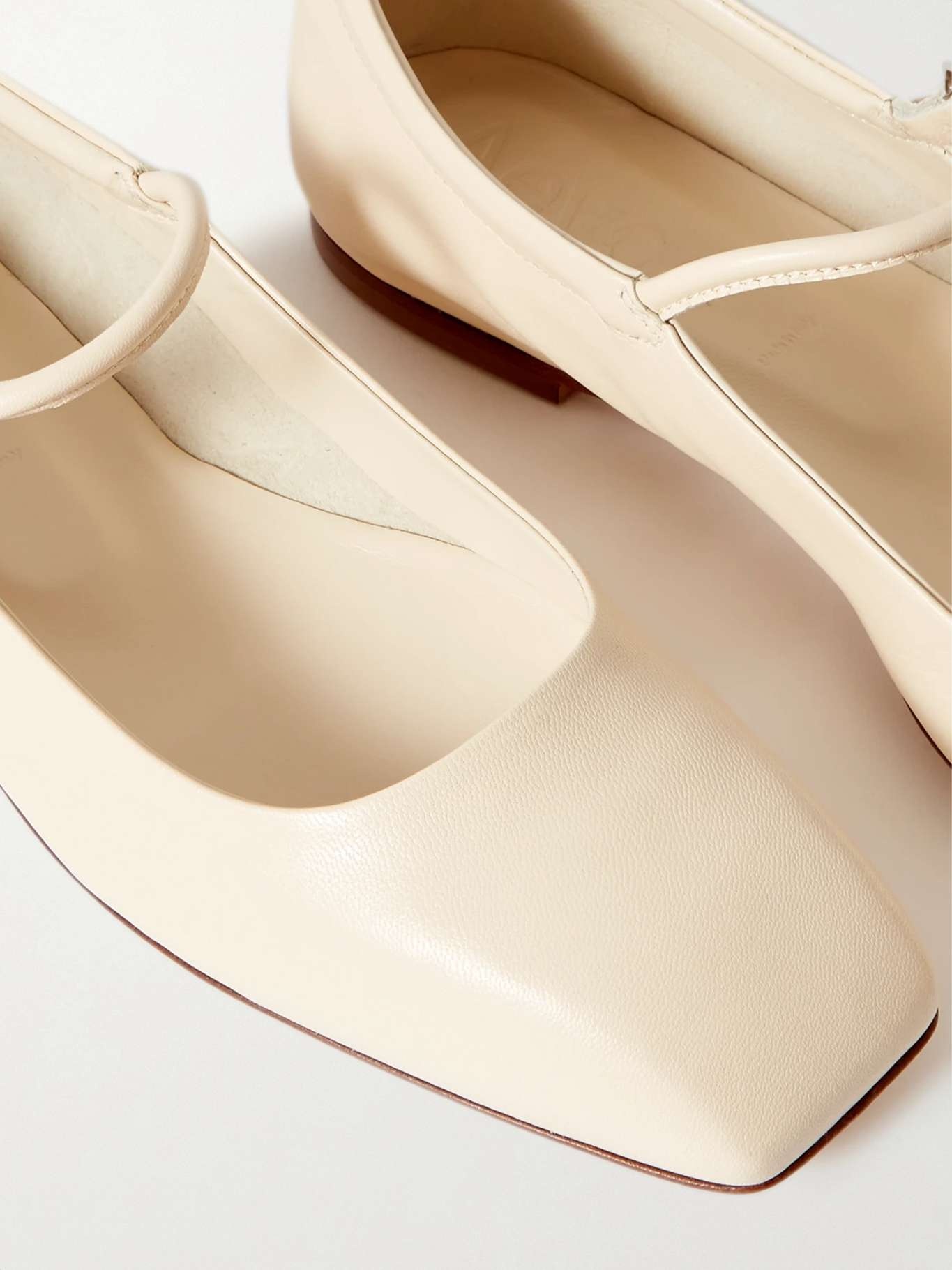 Uma leather Mary Jane ballet flats - 4