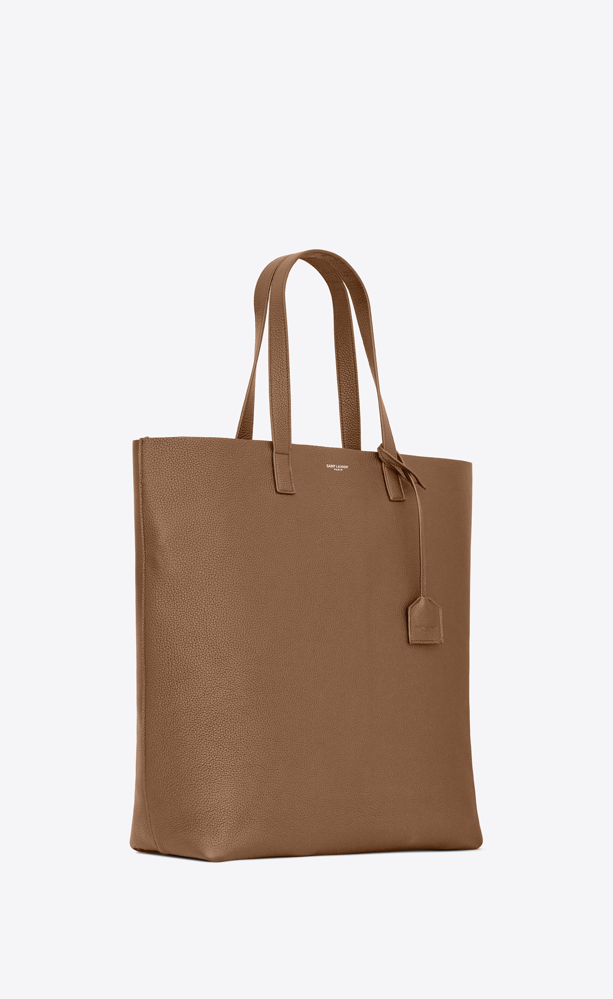 bold shopping bag in grained leather - 5