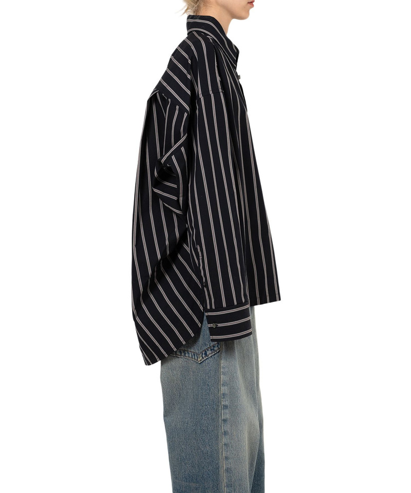 LEON Embroidery Stripe Shirt 14