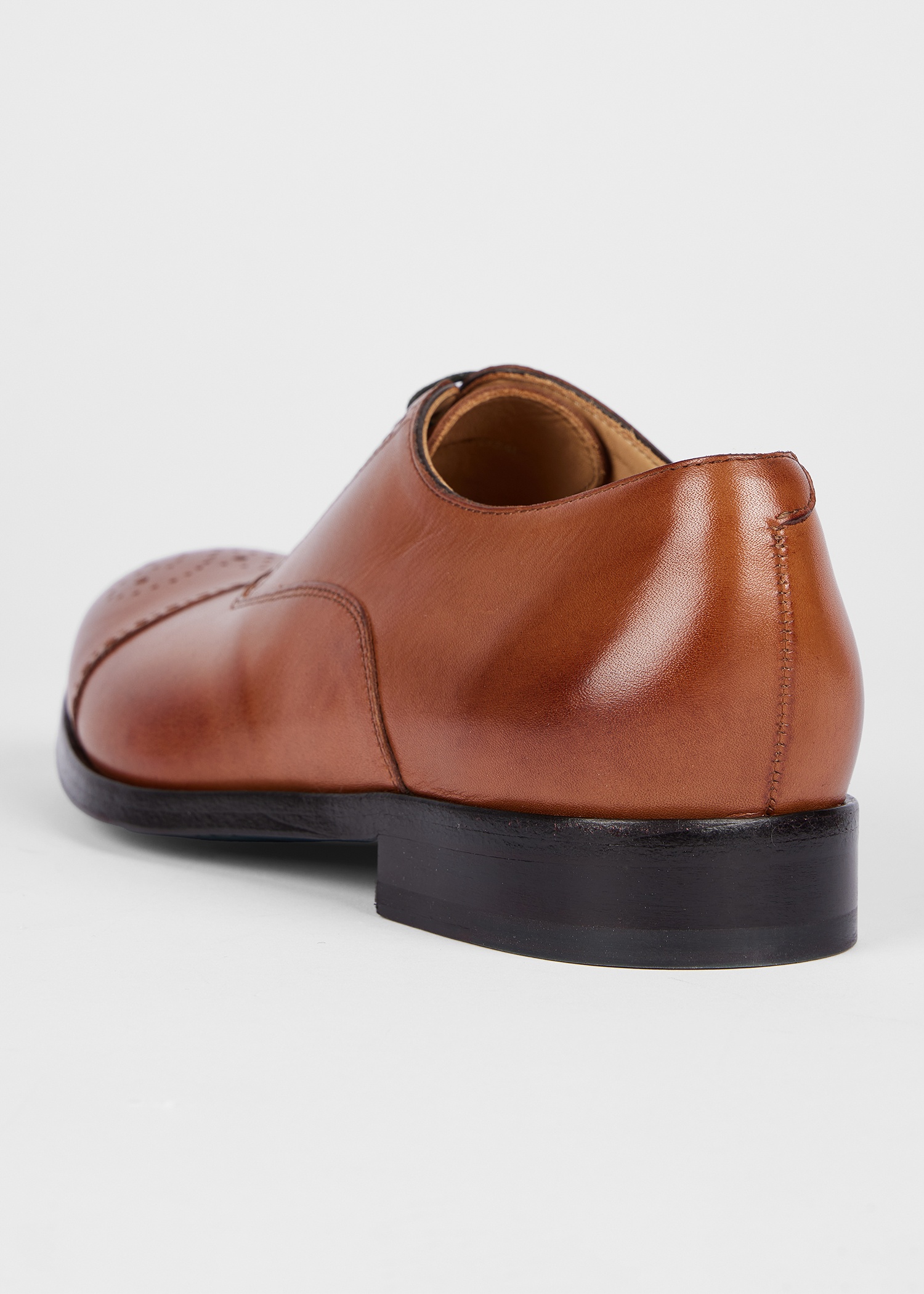 Tan Leather 'Maltby' Shoes - 4