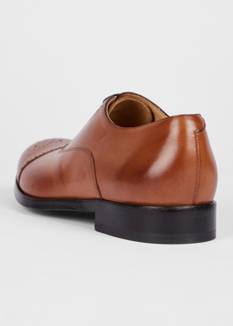 Tan Leather 'Maltby' Shoes 4