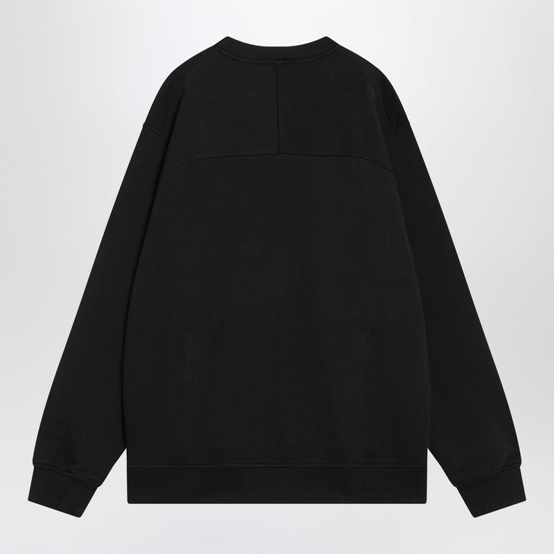 Givenchy Black Crew Neck Cotton Sweatshirt Men - 2