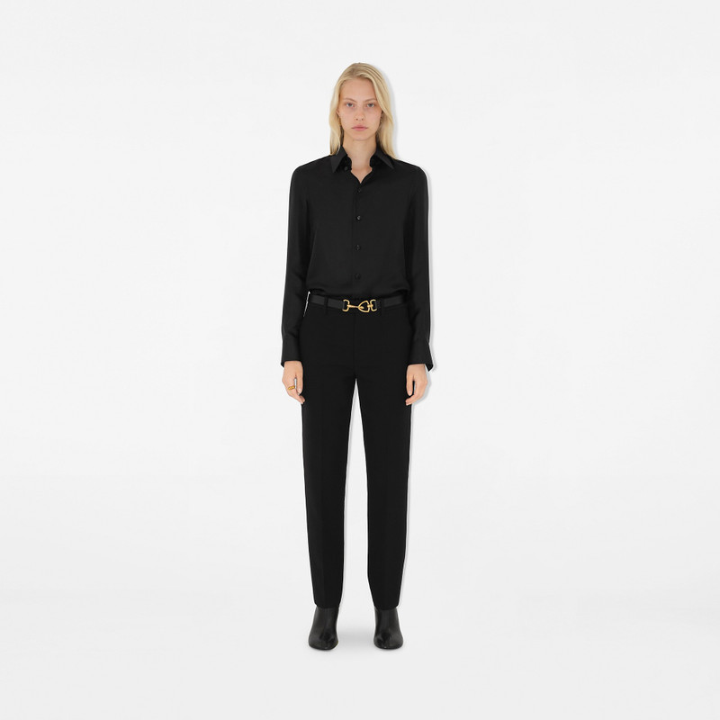Burberry Leather Equestrian Belt outlook