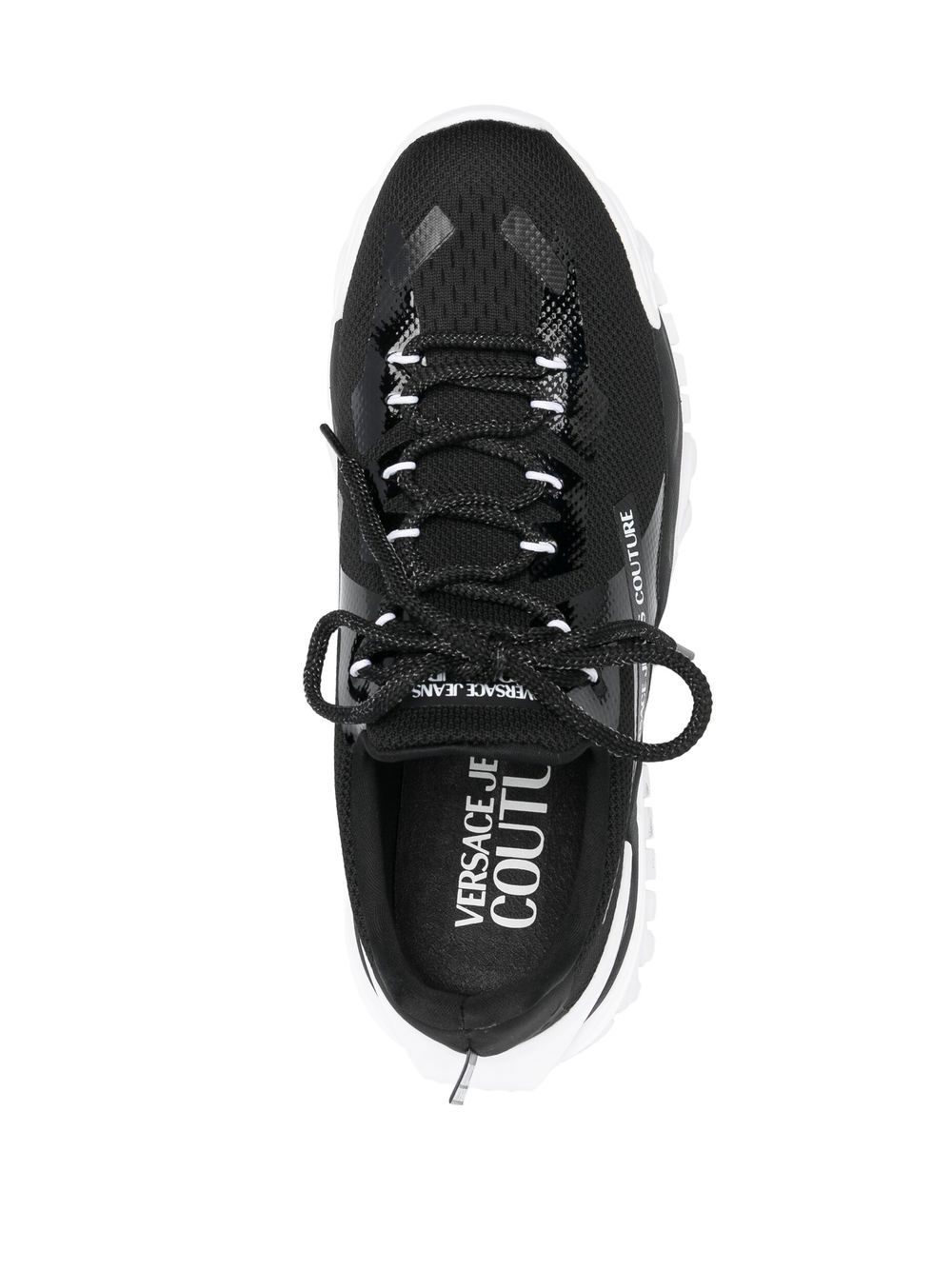 logo-print low-top sneakers - 4