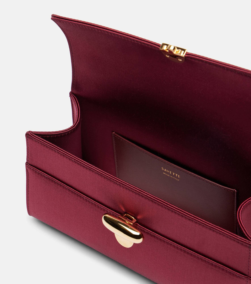 Symmetry satin clutch 3