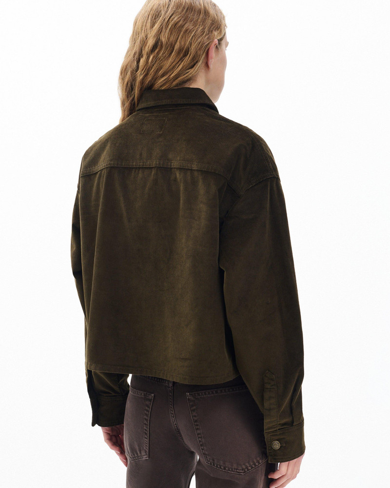 Jaiden Stretch Corduroy Shirt Jacket 6