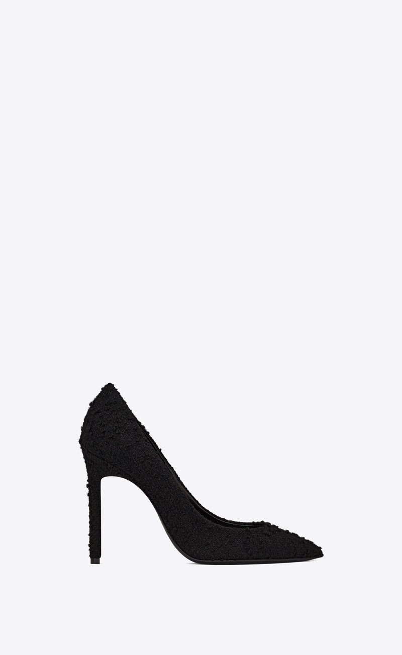 anja pumps in bouclé tweed 1