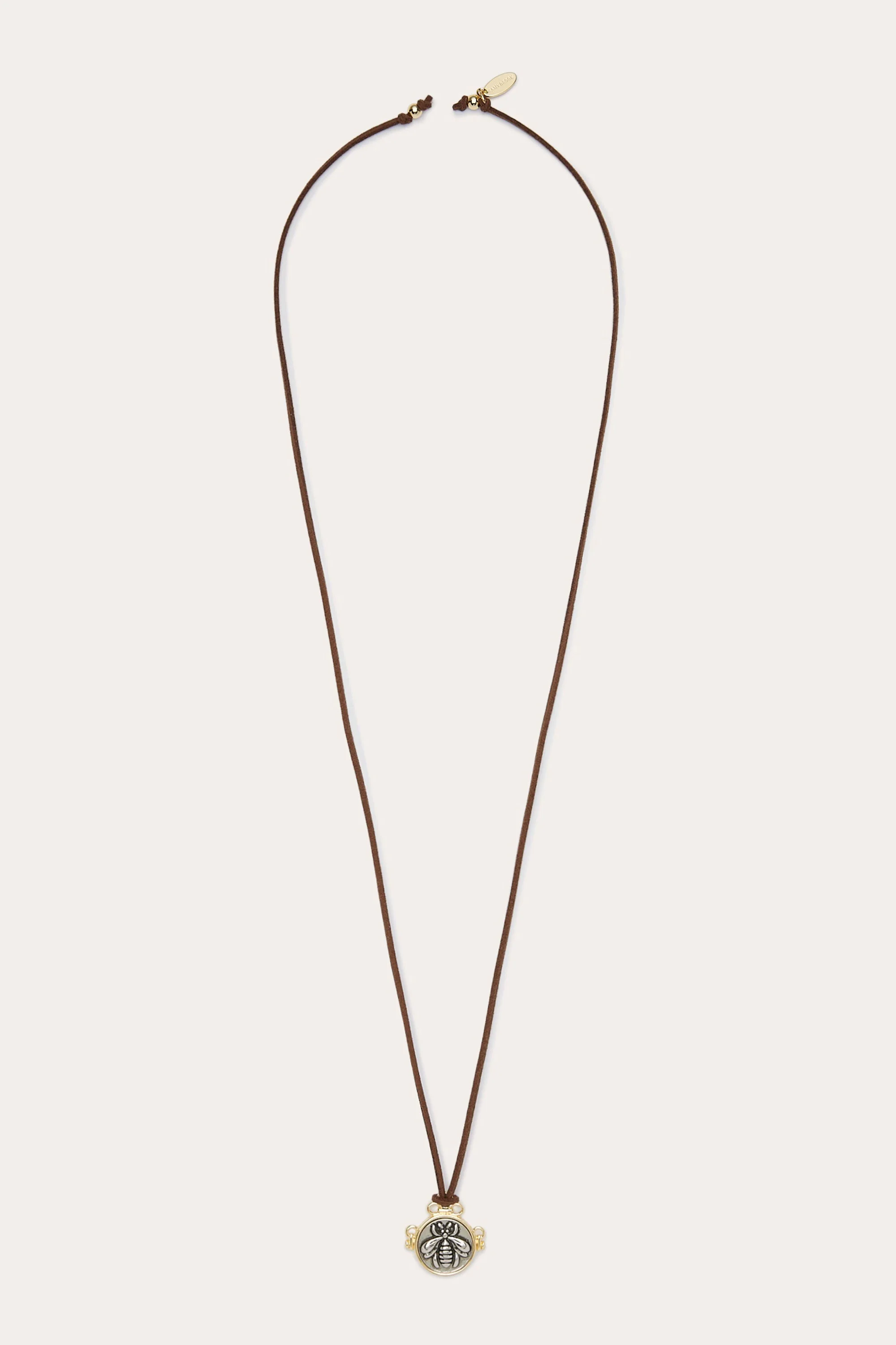 Delilah Suede Pendant Necklace - 1