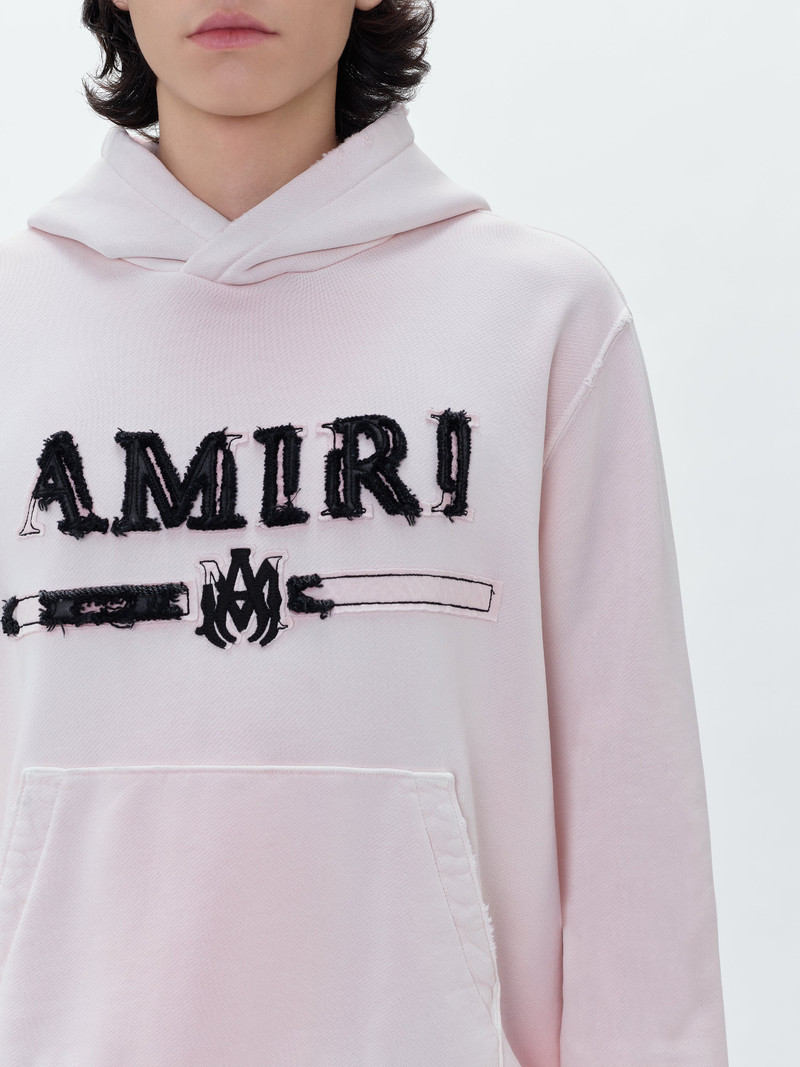 AMIRI M.A. BAR APPLIQUE HOODIE 5