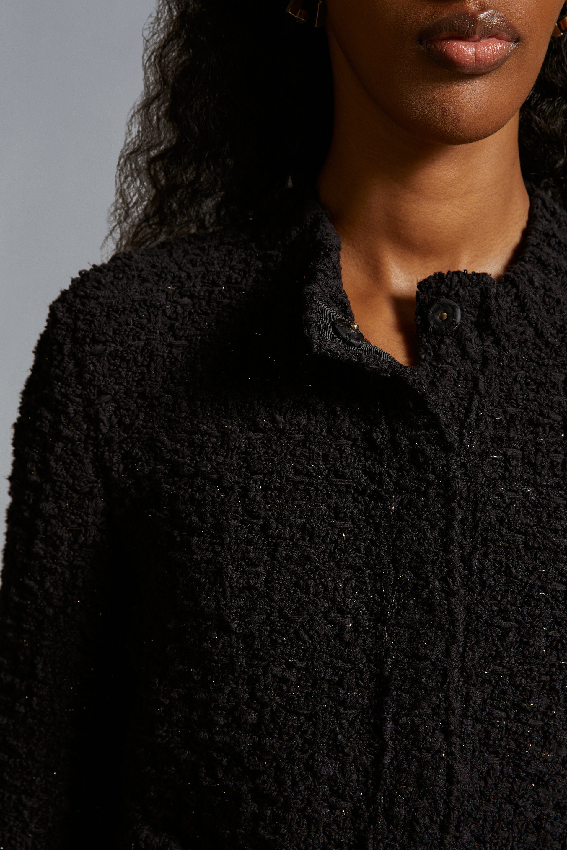 Padded Cotton Cardigan - 7