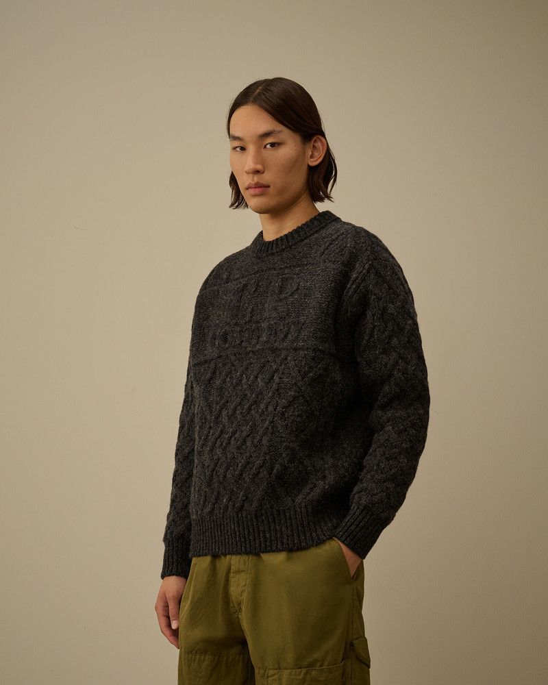 Wool Soft Shetland Crewneck Sweater 3
