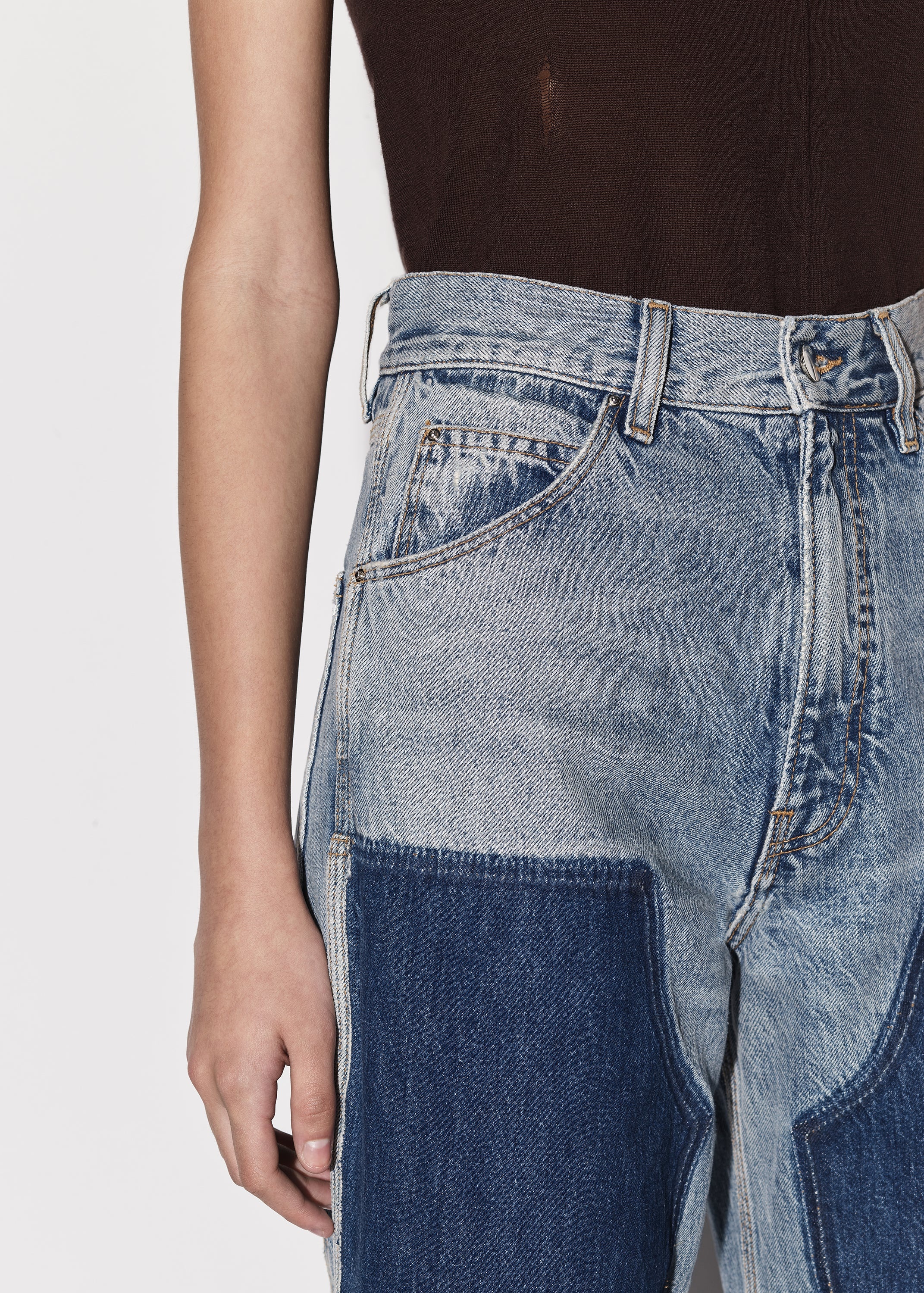TWO-TONE CARPENTER JEAN - 5