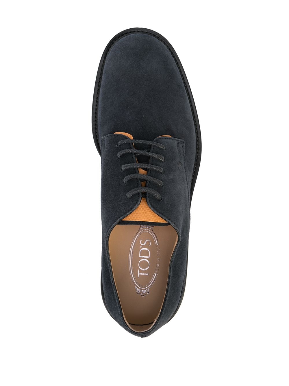 suede lace-up shoes - 4