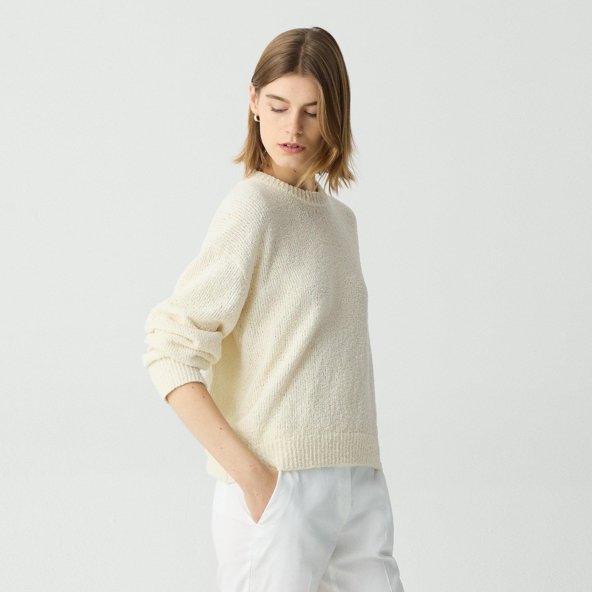 Bouclé Sweatshirt in Cotton-Blend - 3