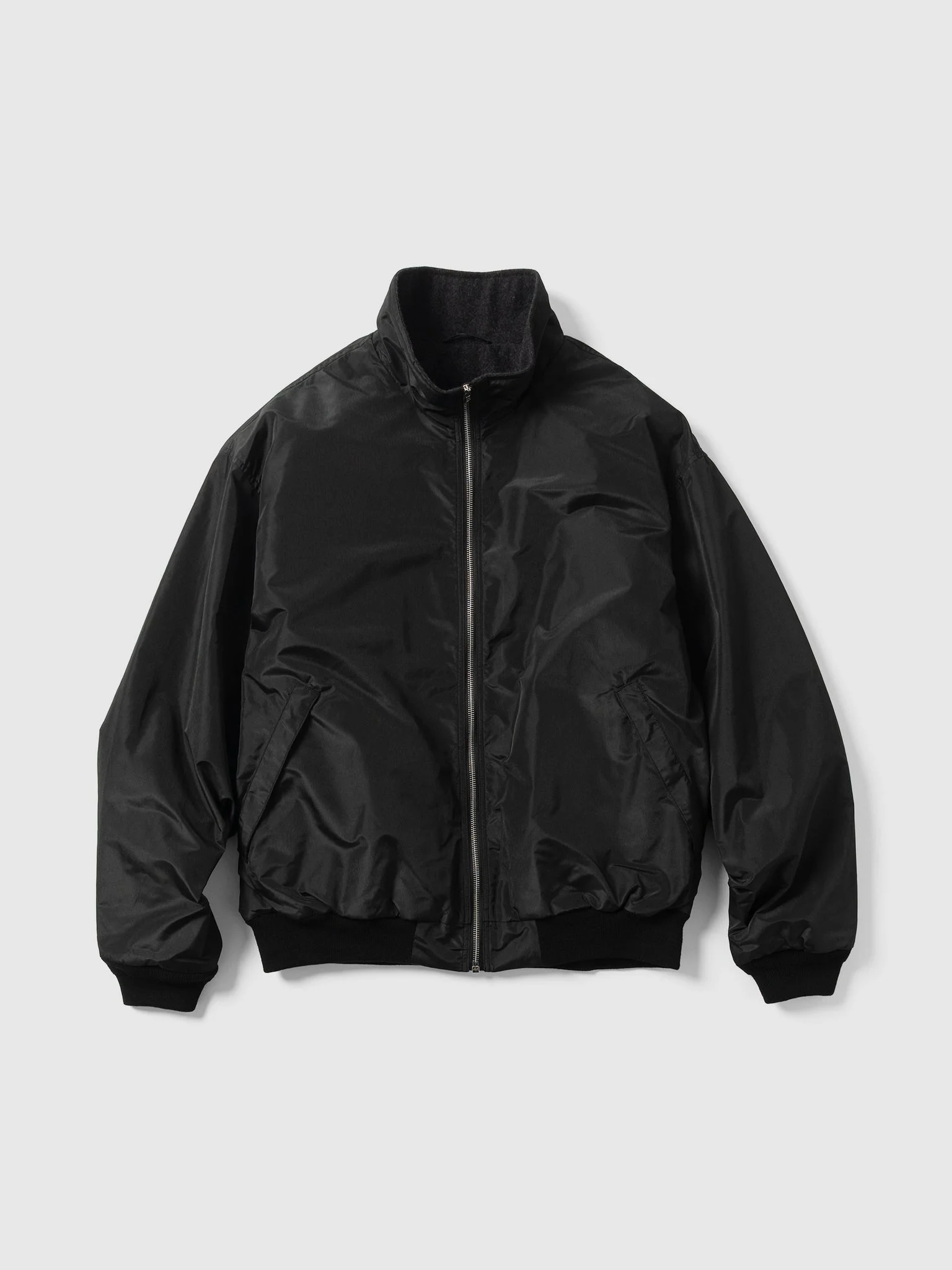 Silk Poly Contempo Jacket Black - 1
