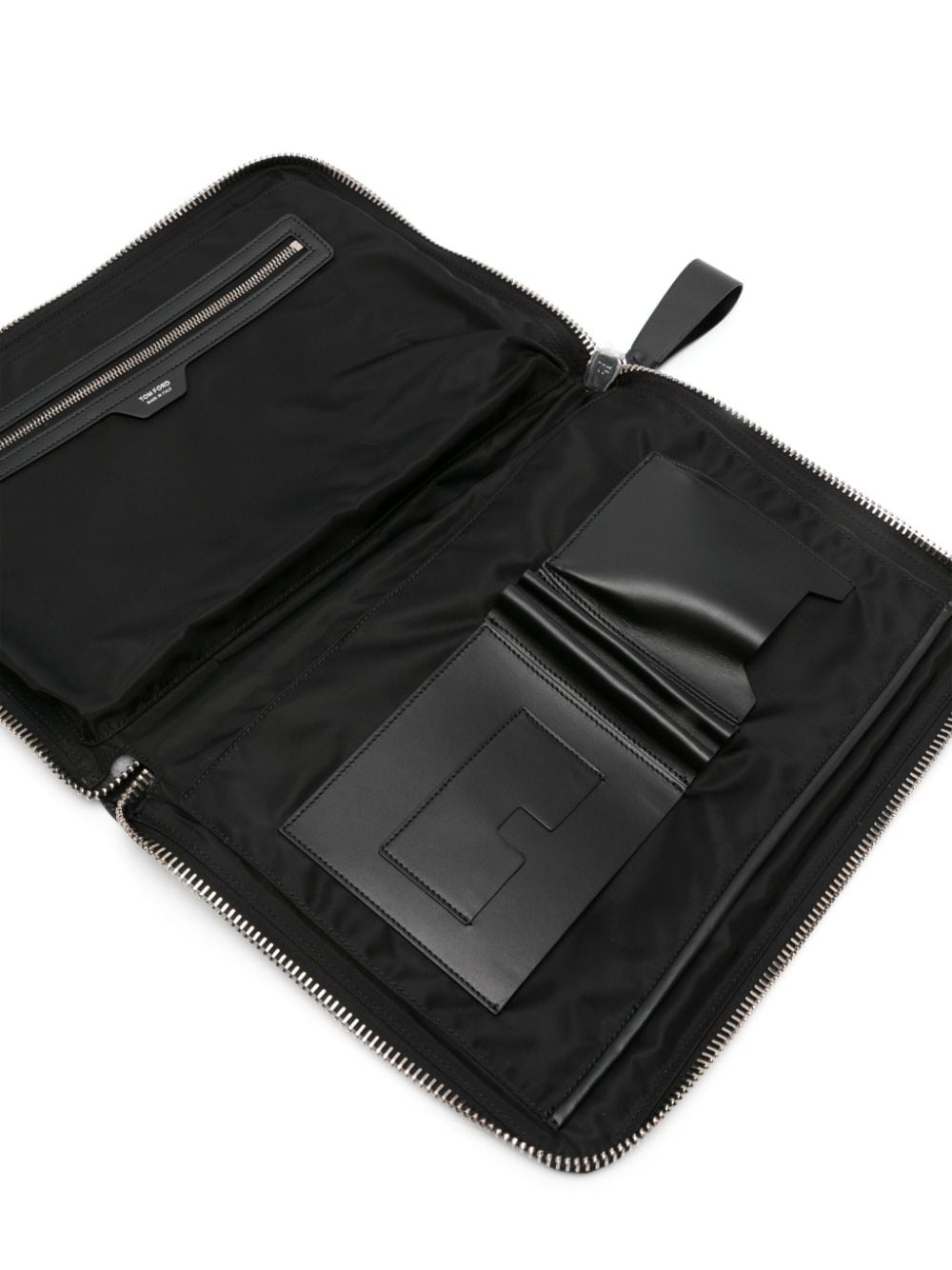 logo-patch laptop bag - 4