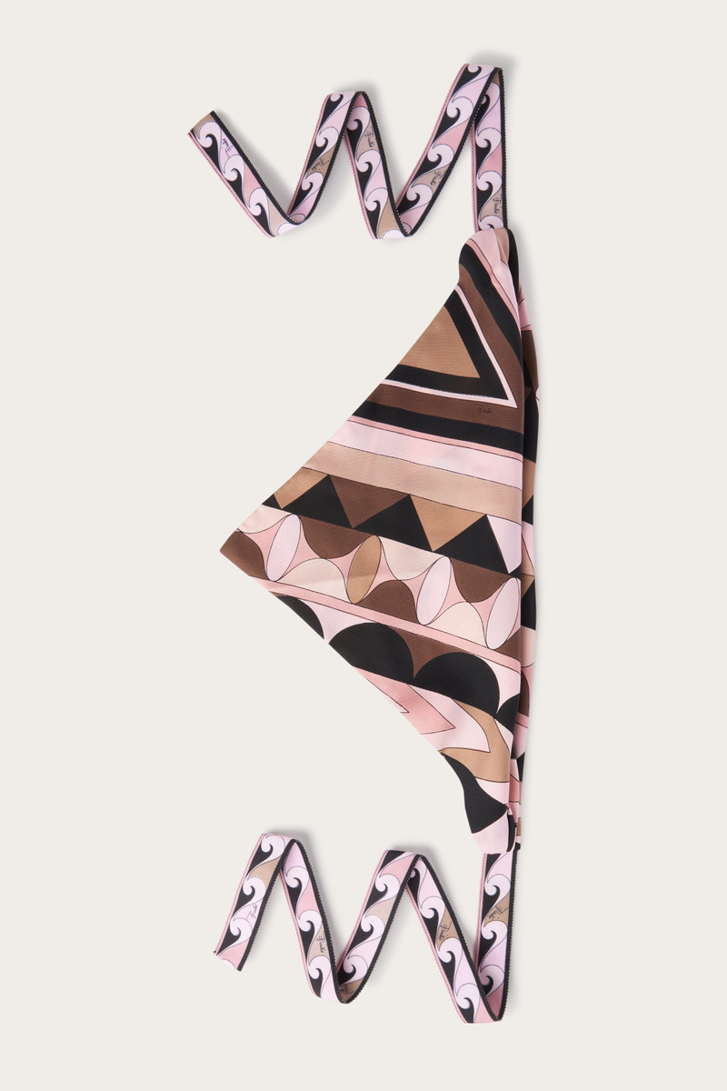 MANUBA PRINT SILK BANDANA 1