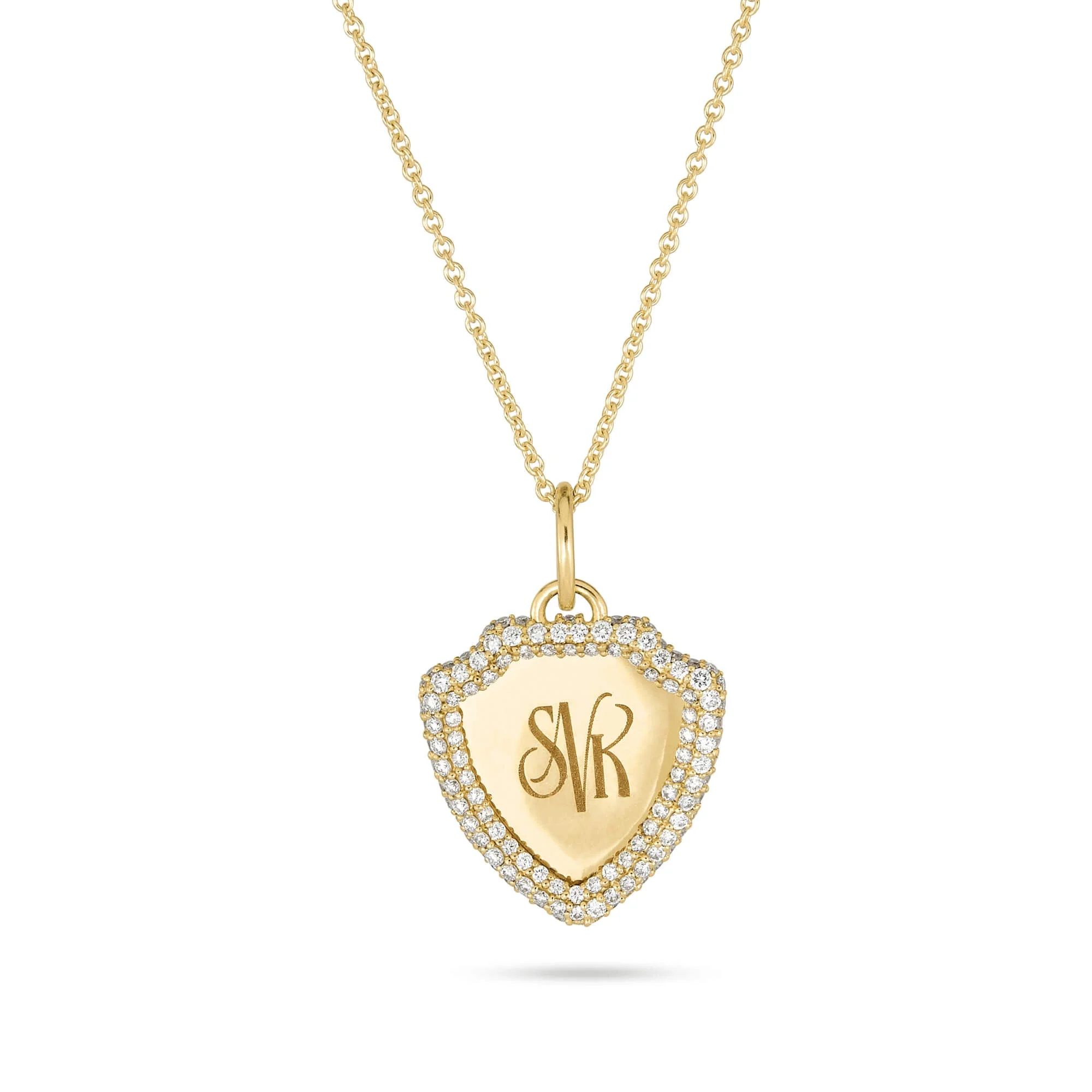 Founding Member Diamond Crest Necklace - 1