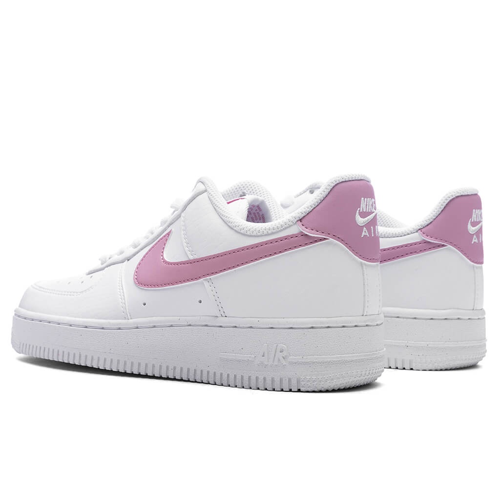 WOMEN'S AIR FORCE 1 '07 NEXT NATURE - WHITE/ELEMENTAL PINK - 3