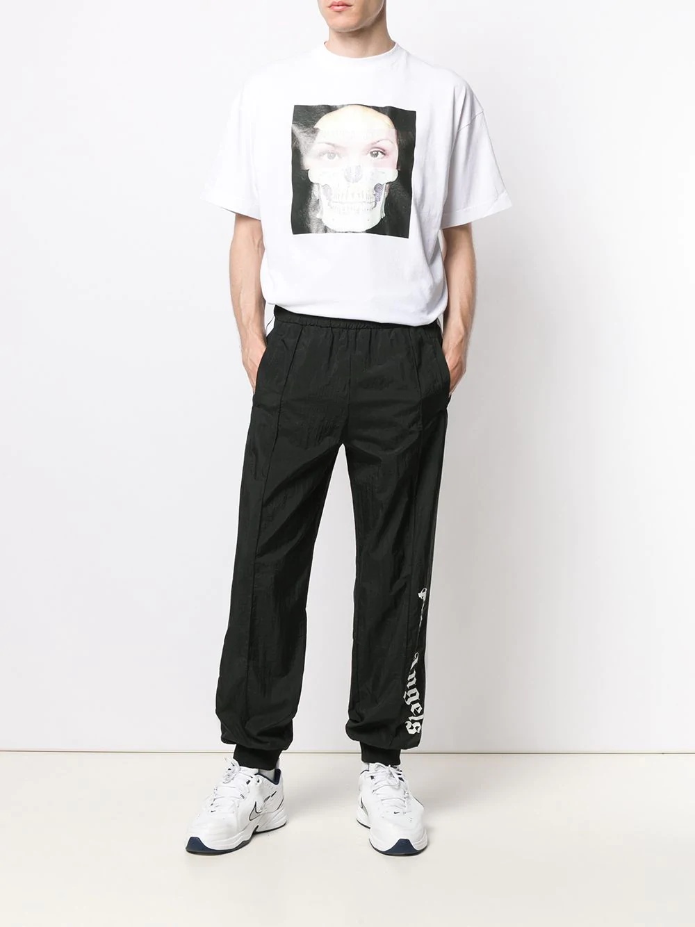 logo track trousers - 2