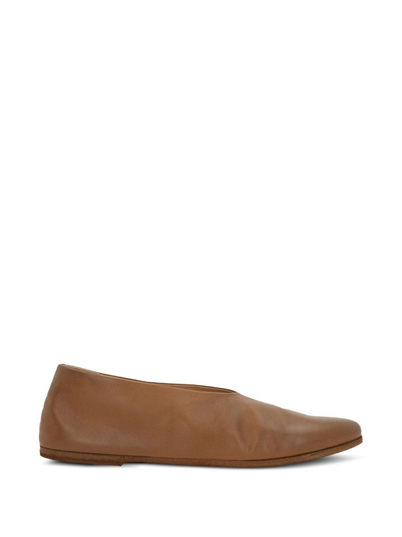 leather ballet flats 1
