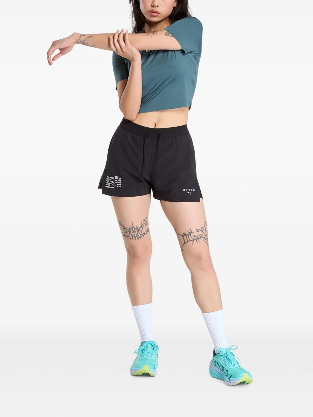 x Hyrox 2-in-1 shorts - 1