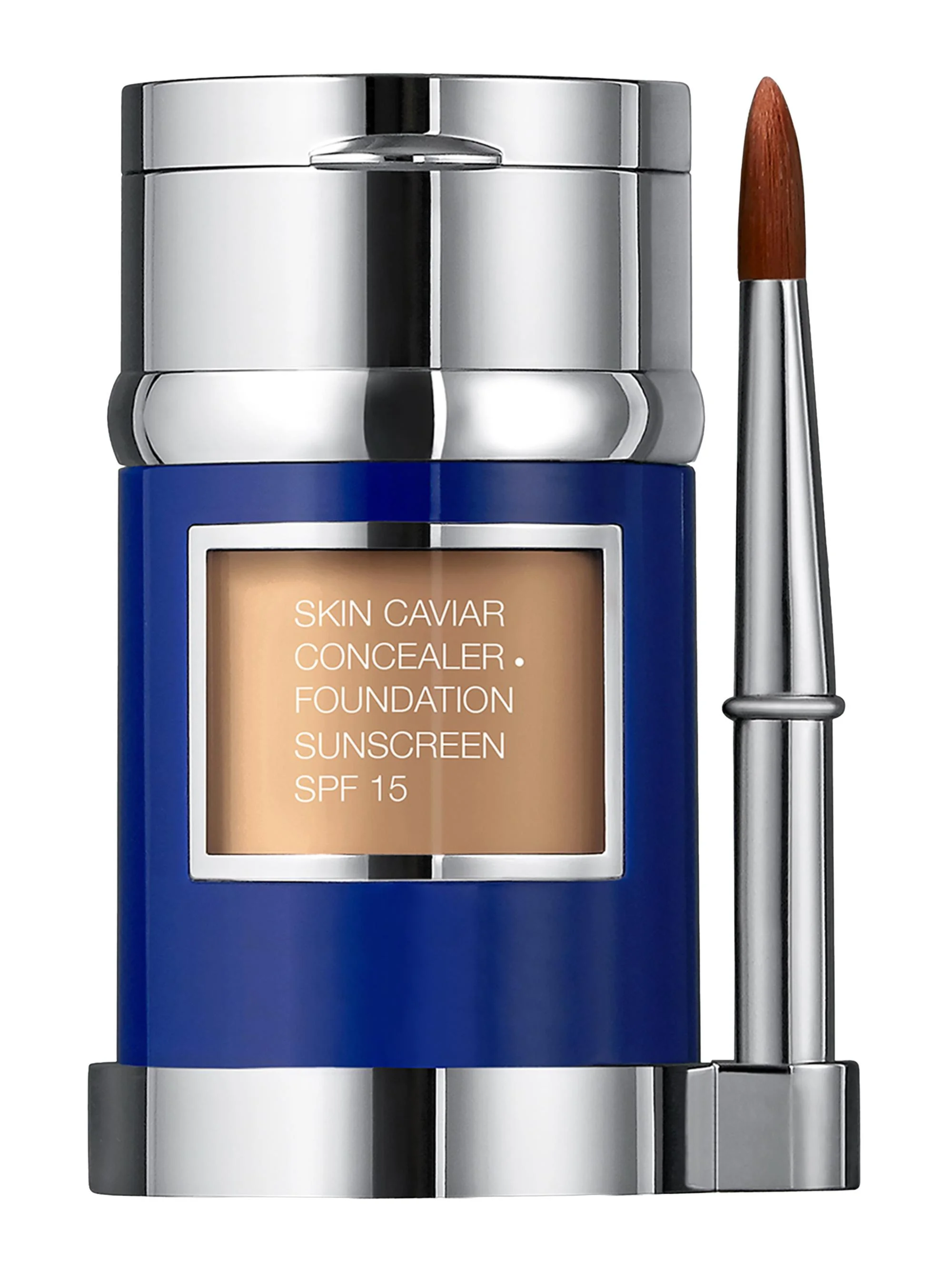 Women's Skin Caviar Concealer Foundation Sunscreen SPF 15 - Warm Beige - 1