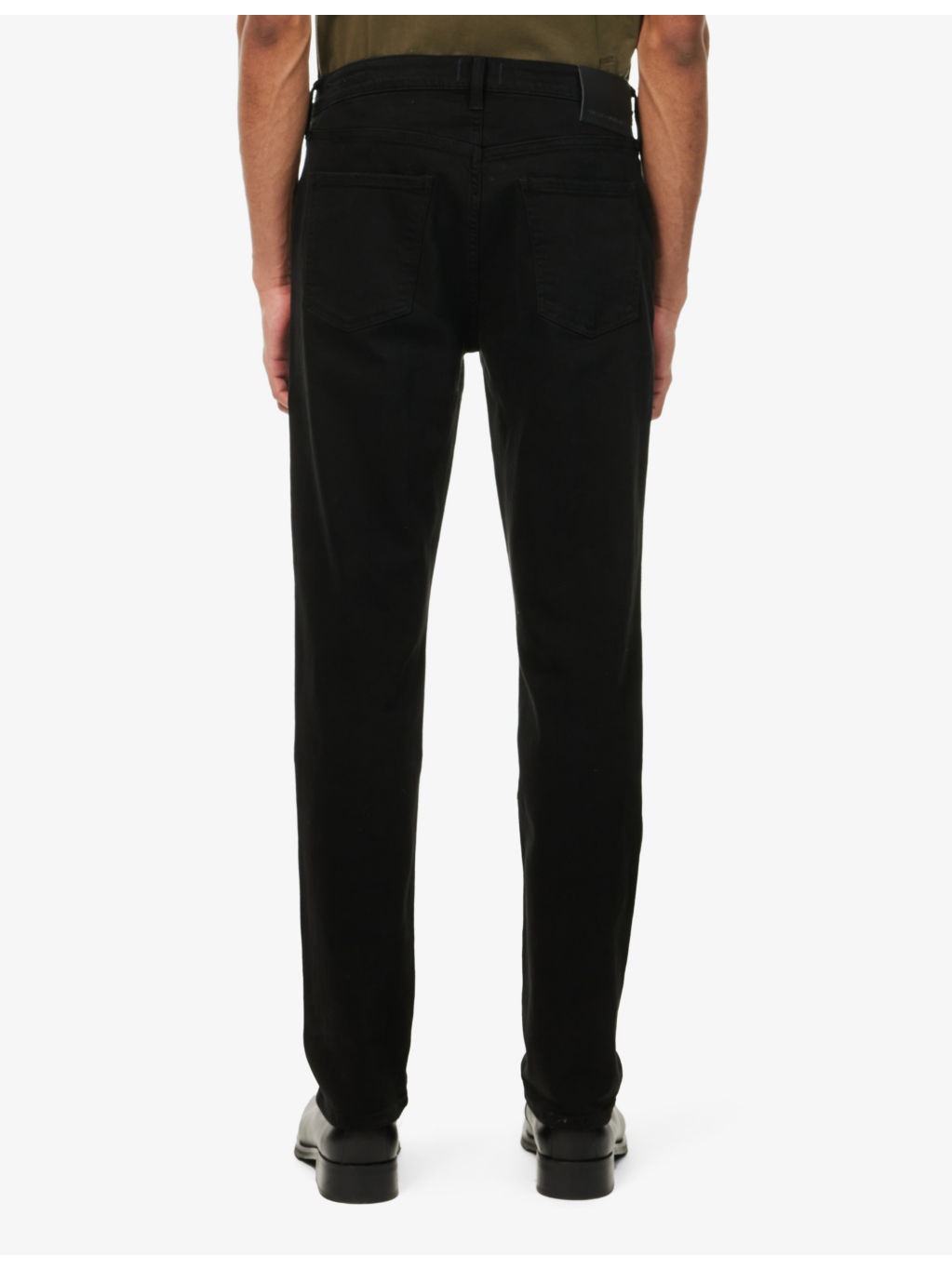 Elijah straight-leg relaxed-fit stretch denim-blend jeans - 4