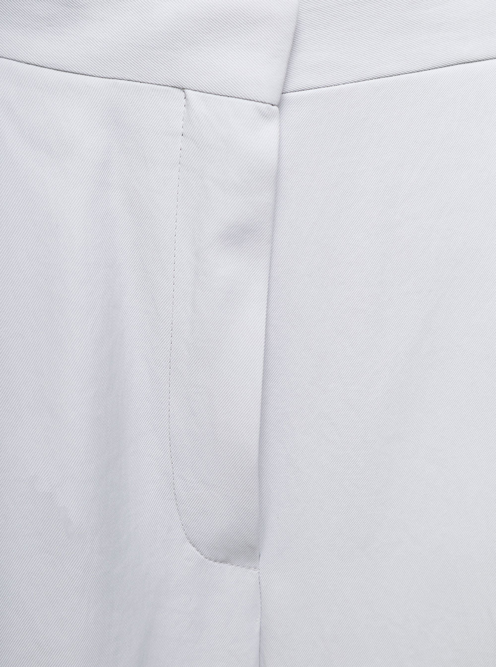 Dries Van Noten Women White Pants With Pressed Crease In Acetate Woman - 3