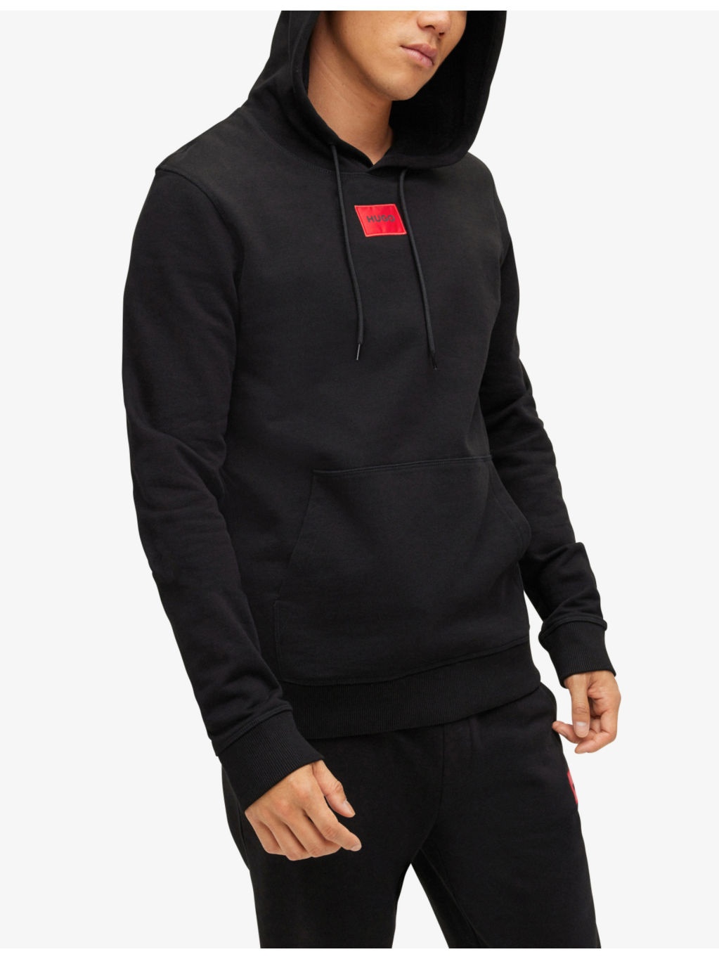 Logo-patch relaxed-fit cotton-jersey sweatshirt - 3