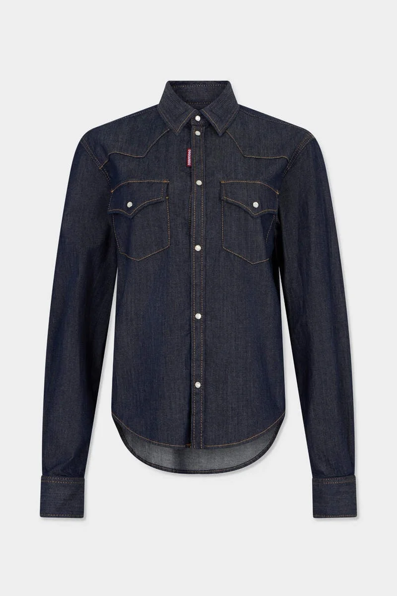 DARK SHIRTING WESTERN SHIRT - 1