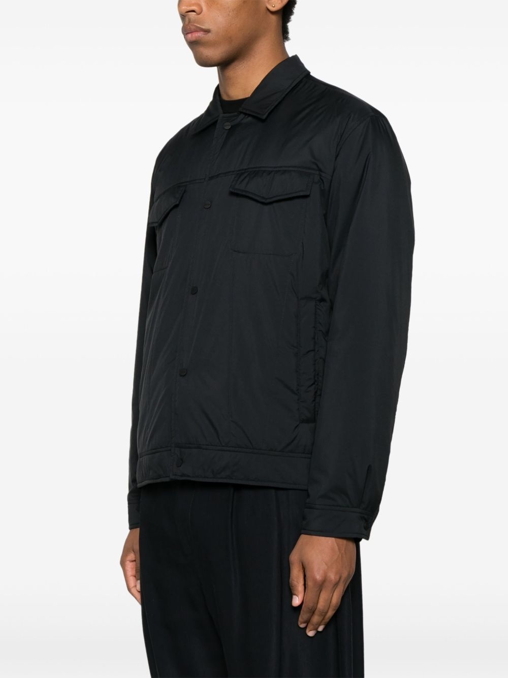 padded shirt jacket - 3