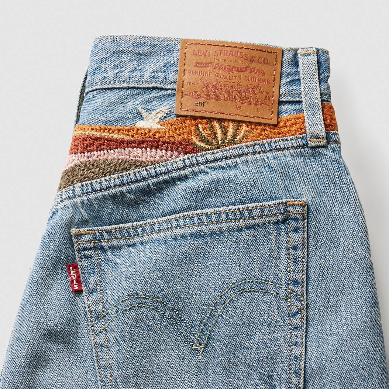501® ORIGINAL FIT HIGH RISE MID-THIGH LIGHTWEIGHT WOMEN'S SHORTS - 8