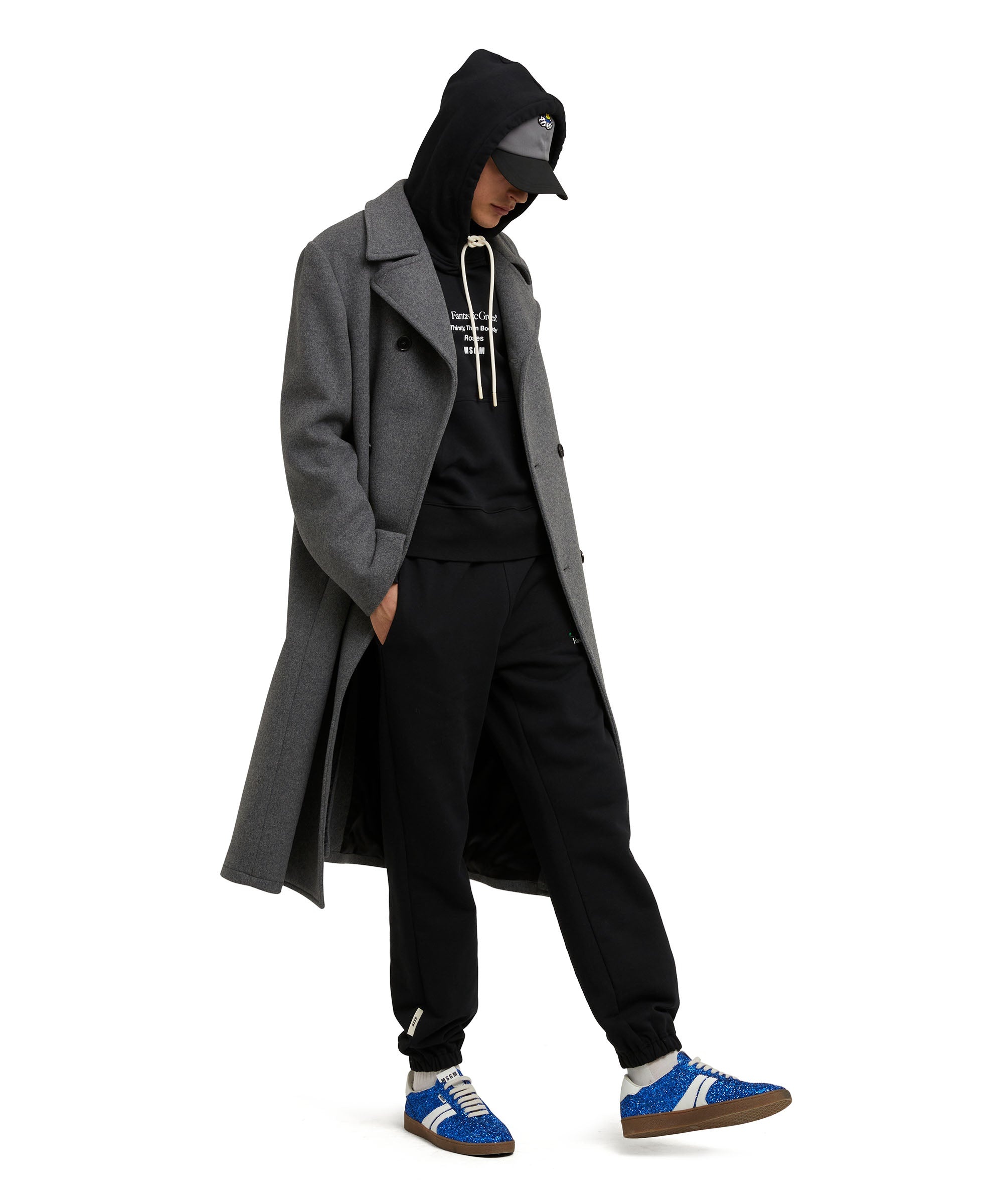 Organic cotton jogging trousers certified by the MSGM Fantastic Green Capsule - 5