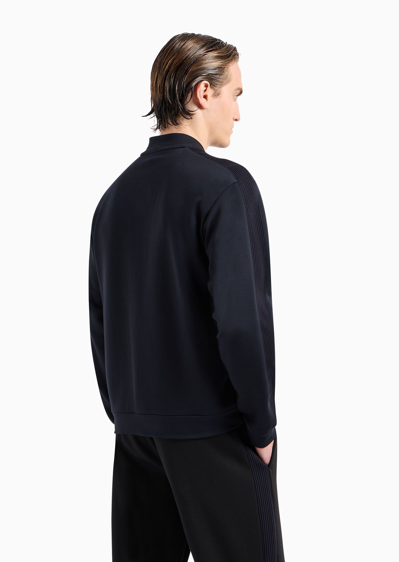 Micro-modal double-jersey blouson - 3