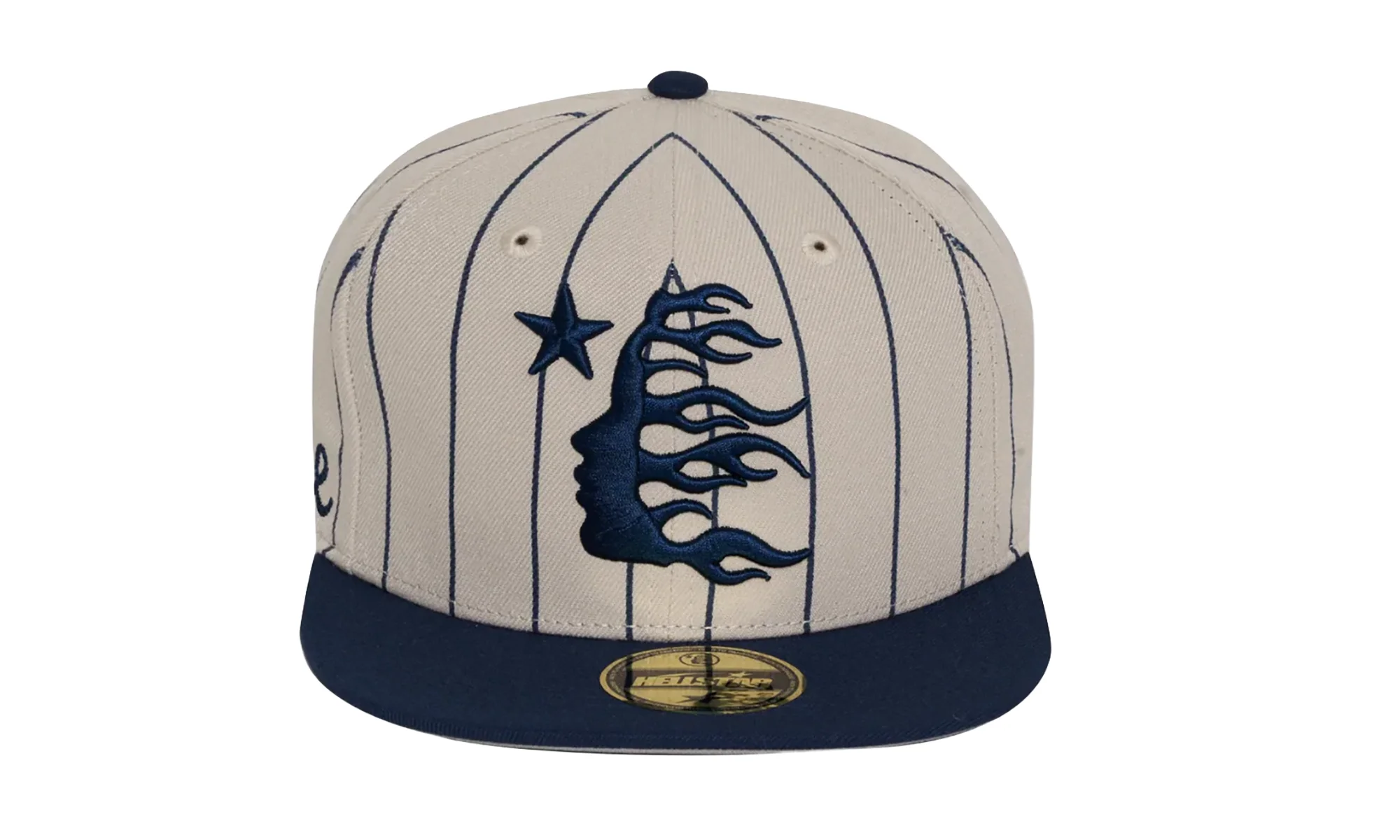 Path To Paradise Baseball Fitted Hat "White / Blue" HSR112 - 1