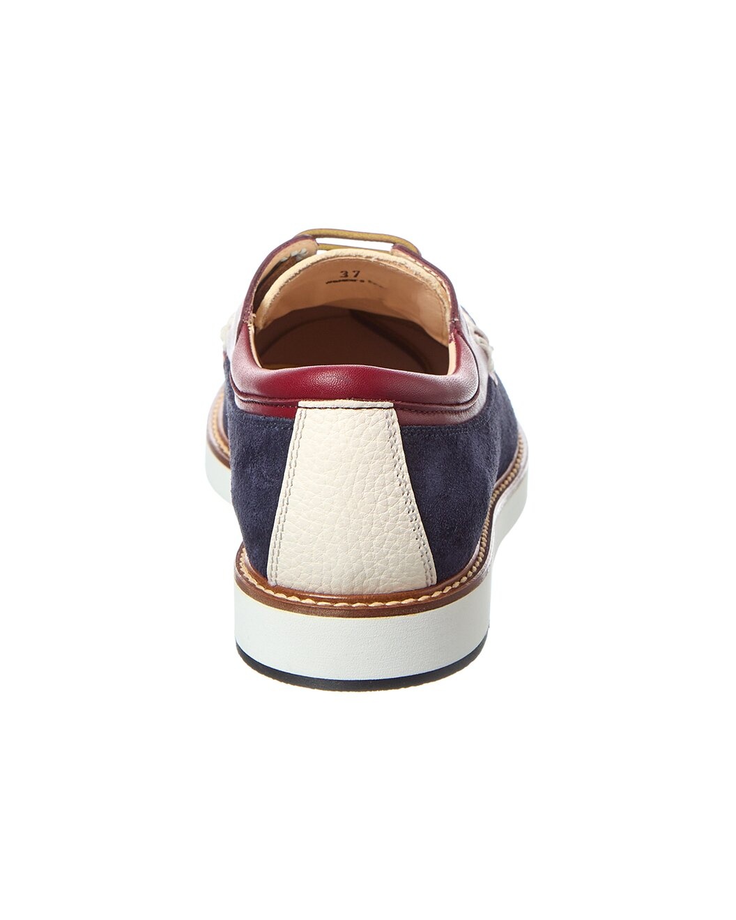 TOD’s Leather & Suede Boat Shoe - 3