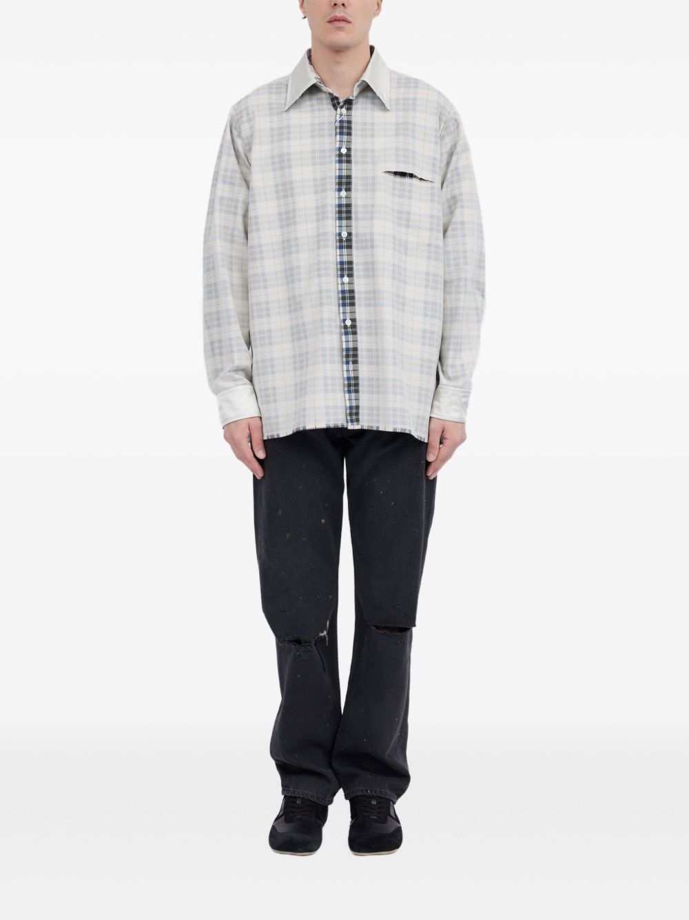 inside-out effect shirt - 2