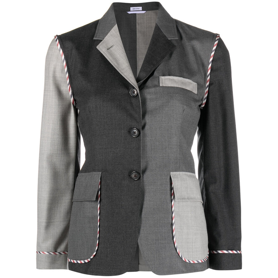 Thom Browne Classic Funmix Twill Sportcoat - 6