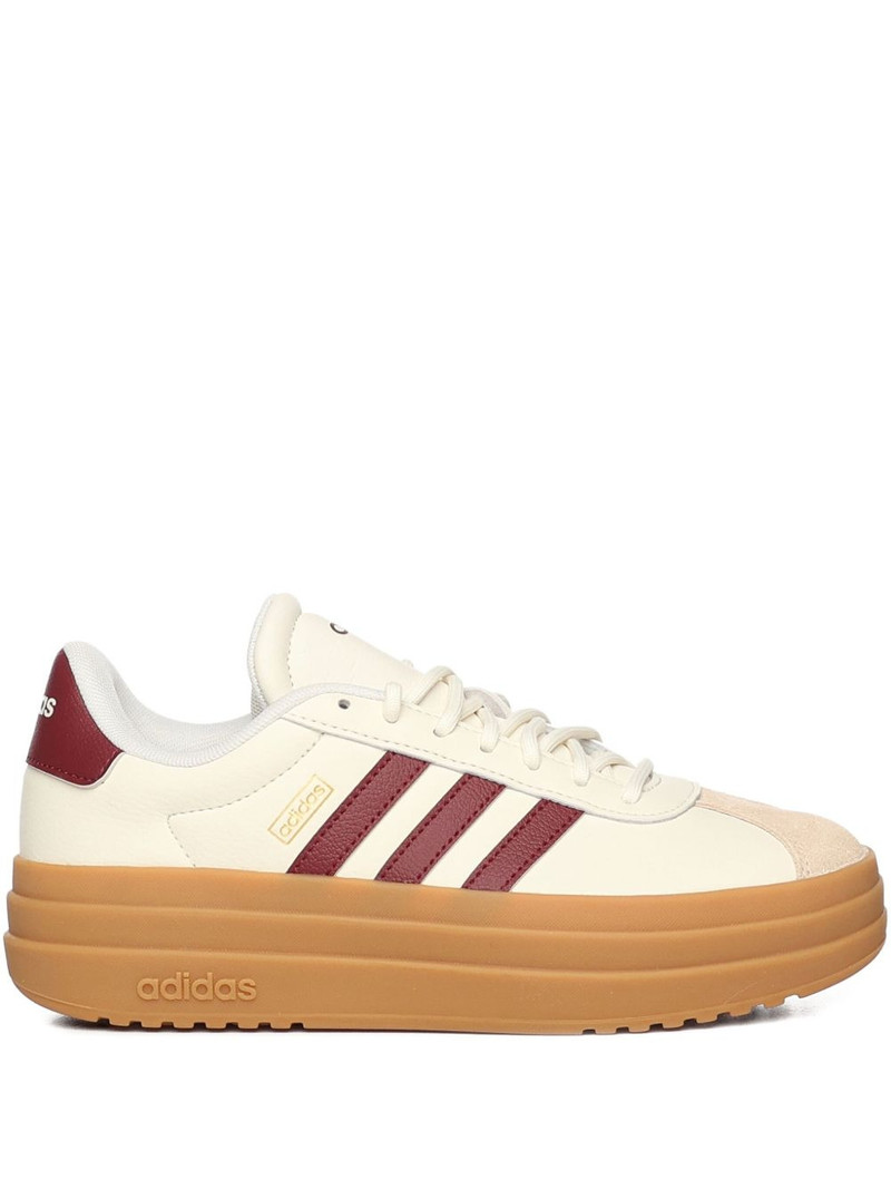 VL court suede details lace-up sneakers 1