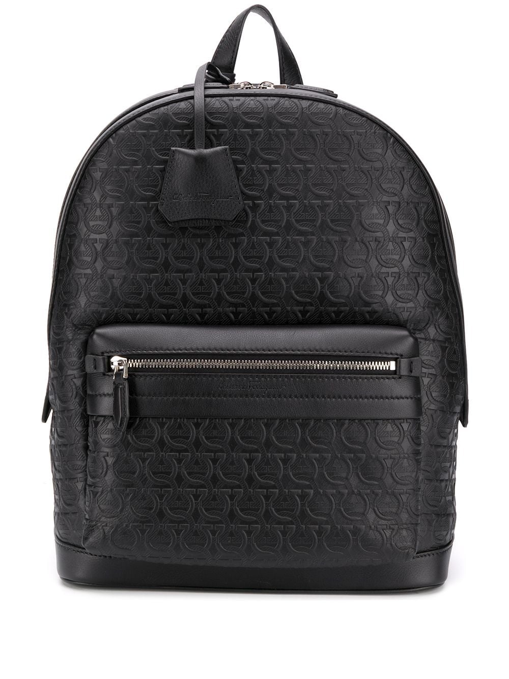 Gancini embossed backpack - 1