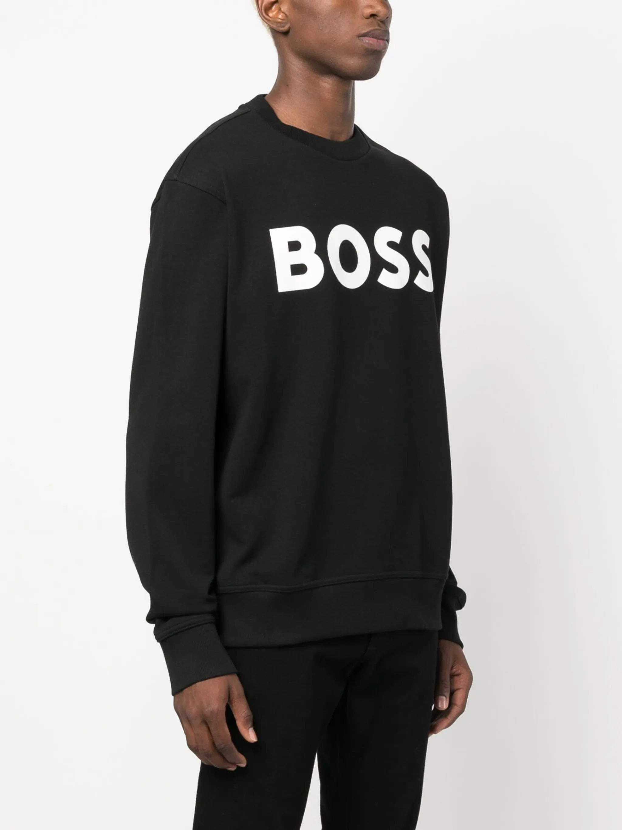 Boss Logo-print Cotton Sweatshirt - 5