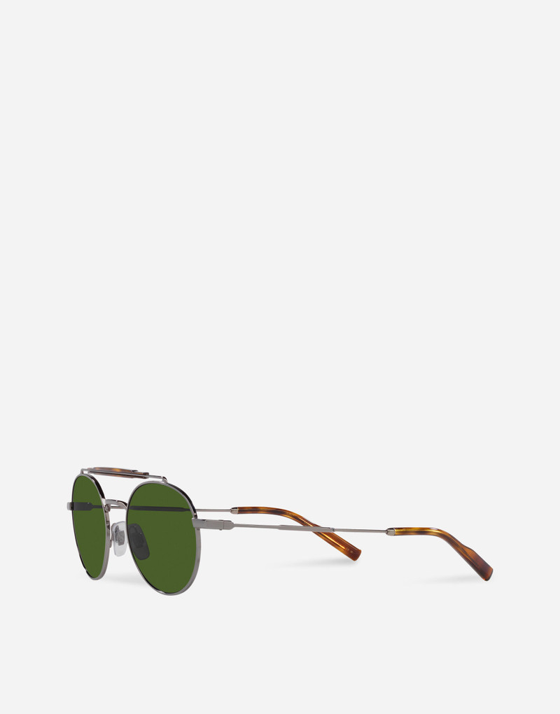 Dolce & Gabbana Diagonal Cut Sunglasses outlook