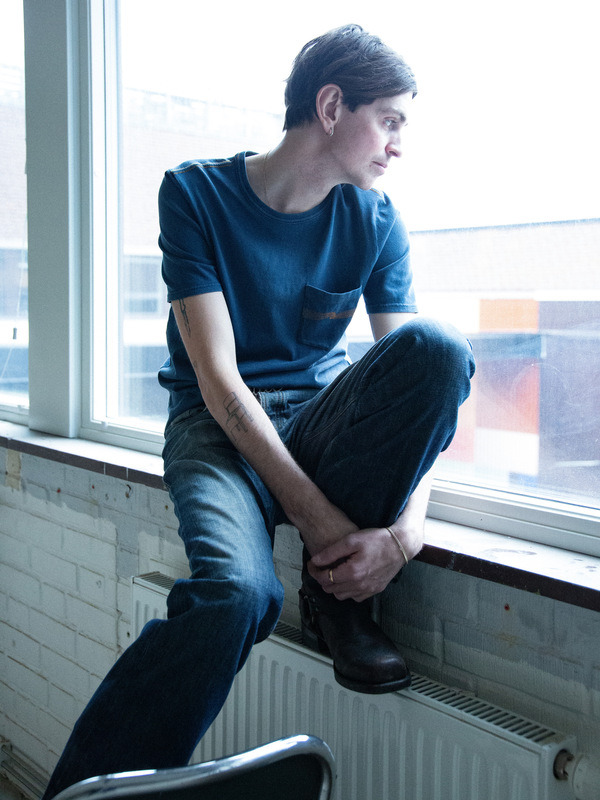 Ricky Pocket T-Shirt Washed Blue - 2