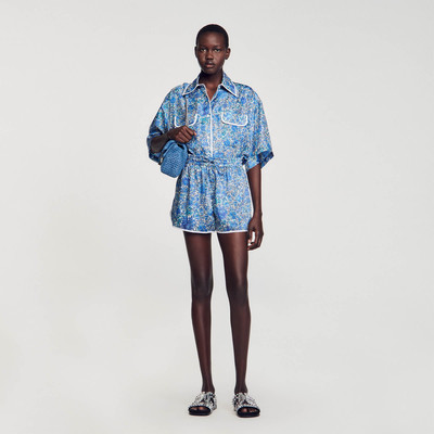 Sandro FLORAL PRINT SHORTS outlook