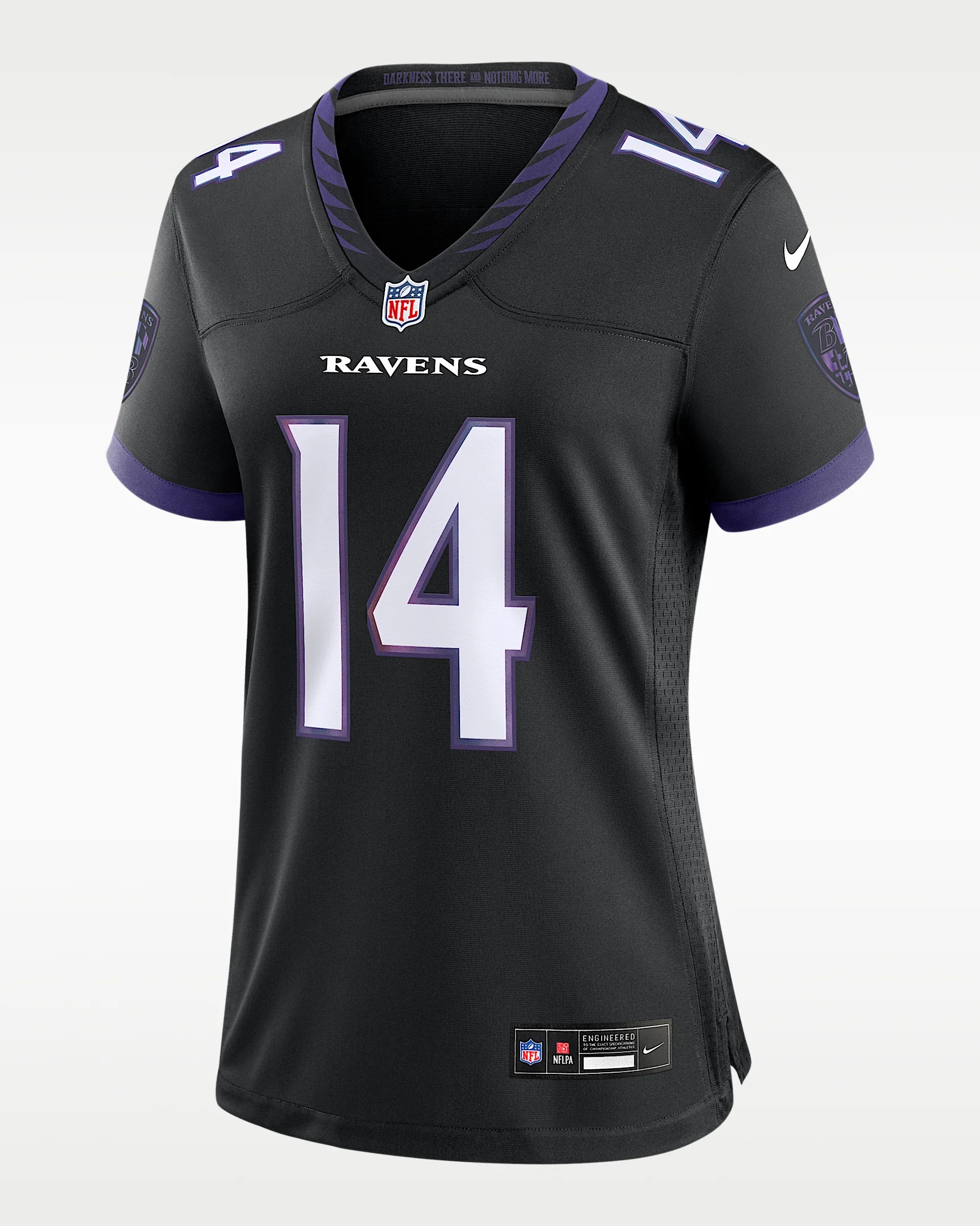 Kyle Hamilton Baltimore Ravens Women's Nike NFL Game Jersey - 1
