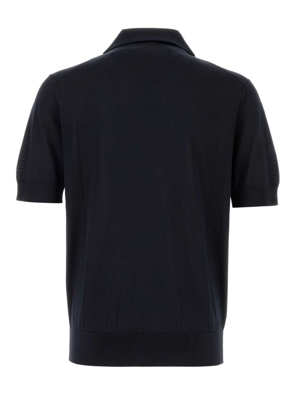 silk polo shirt - 2