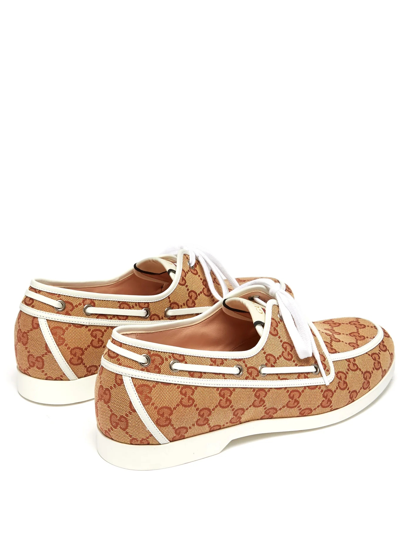 Original GG canvas boat shoes - 4