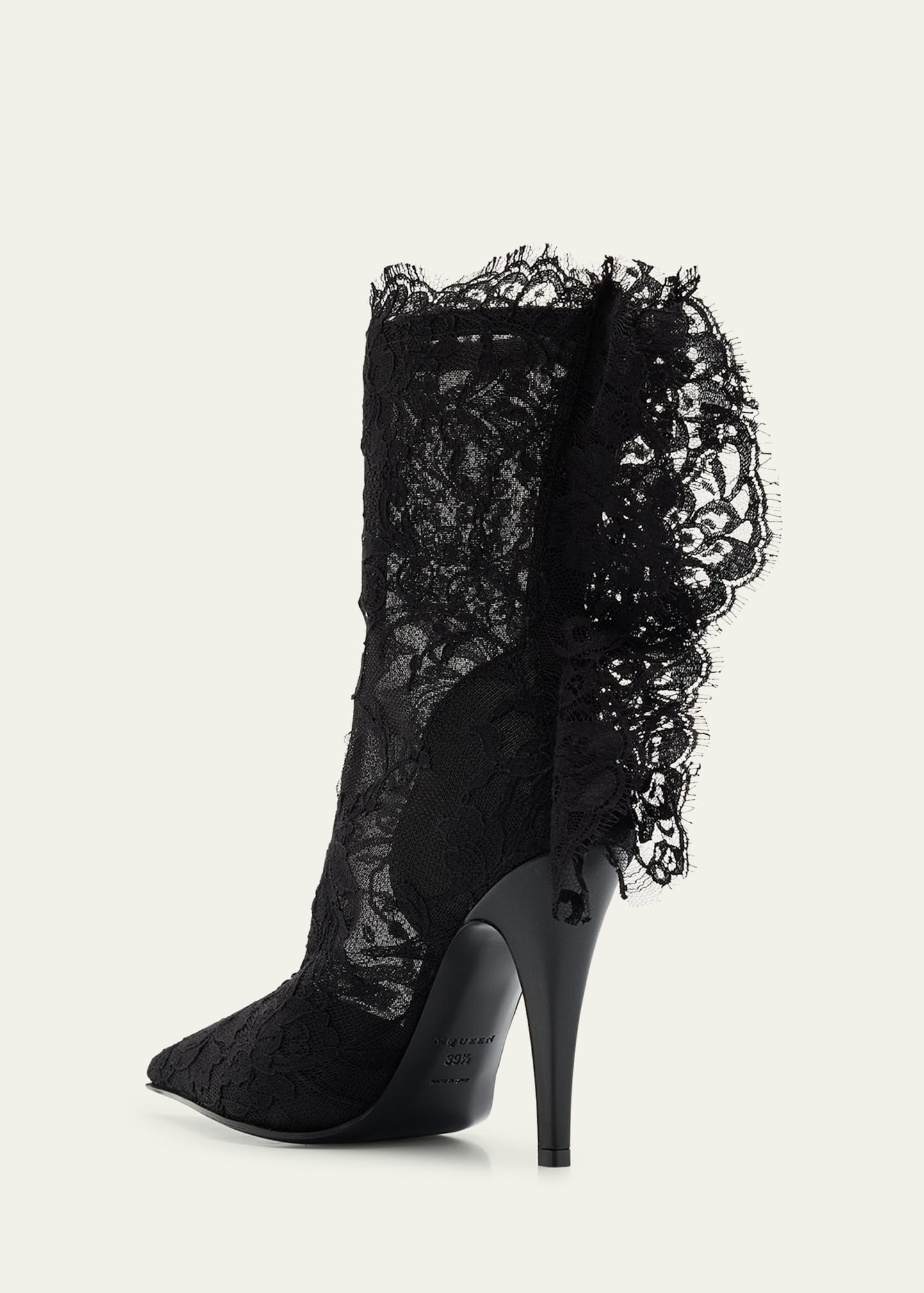 Heron Lace Ankle Boots - 2