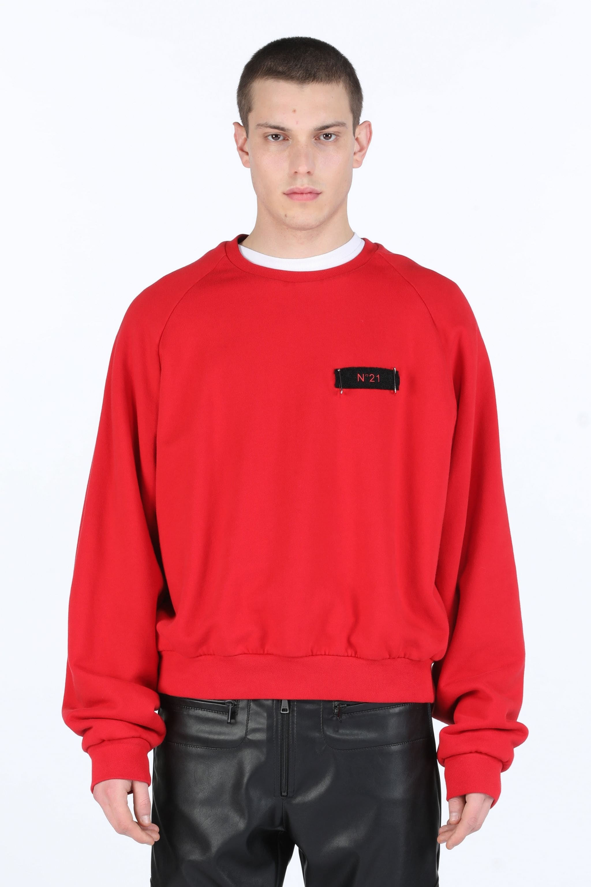 LOGO PATCH SWEATSHIRT - 1